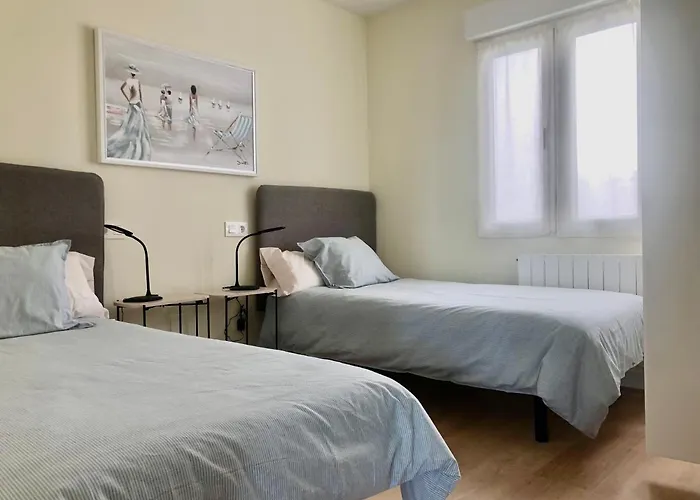Suite Playa Gijon Centro, Apartamento Nuevo, 5 Huespedes Vut-3622-As